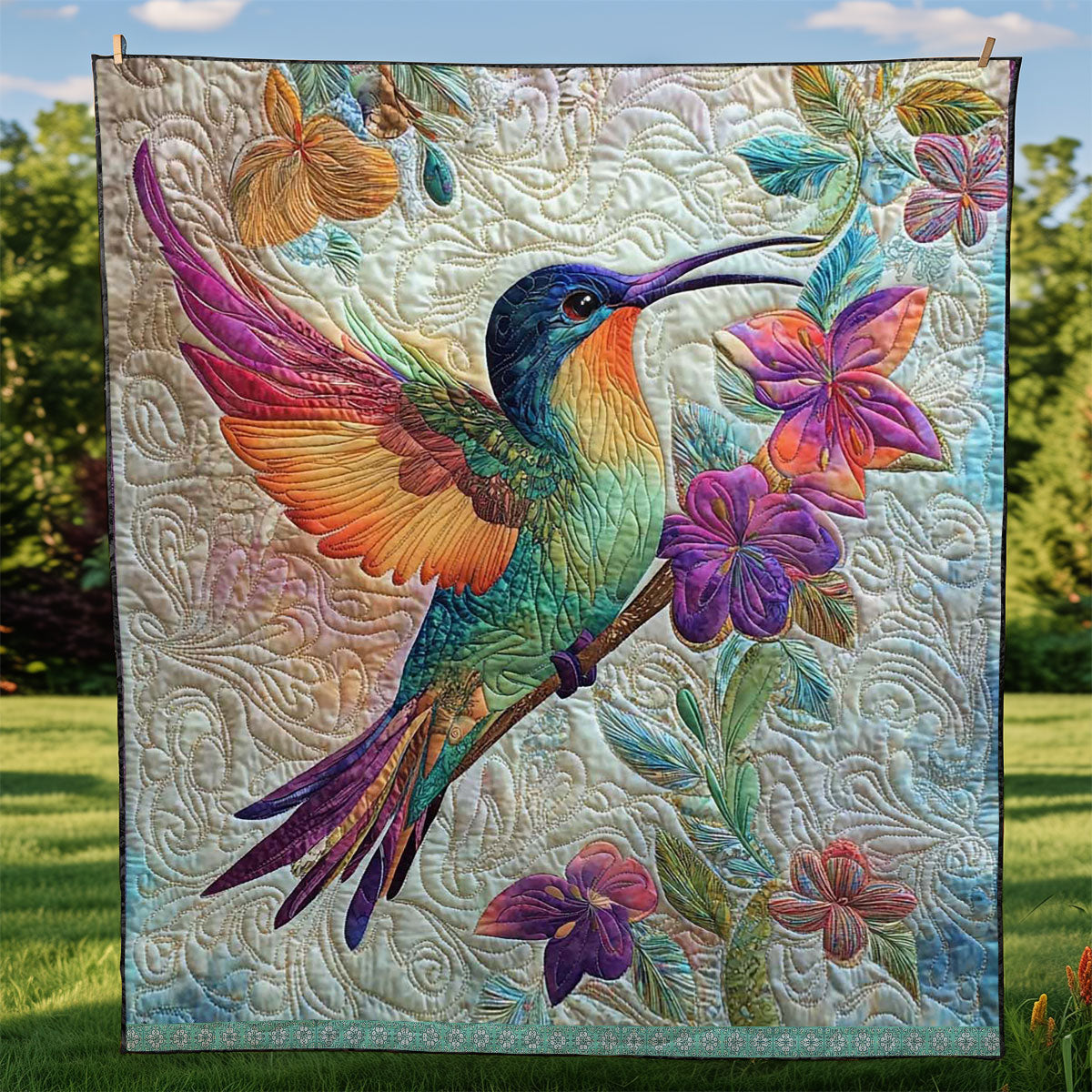 Hummingbird WJ2908013CL Quilt