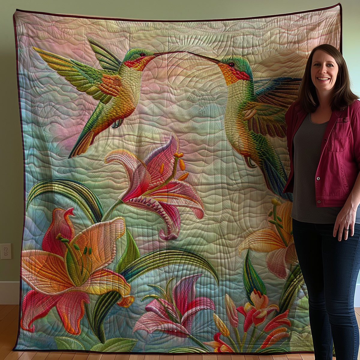 Hummingbird WJ3007031CL Quilt