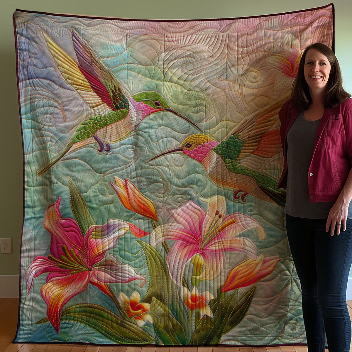 Hummingbird WJ3007032CL Quilt