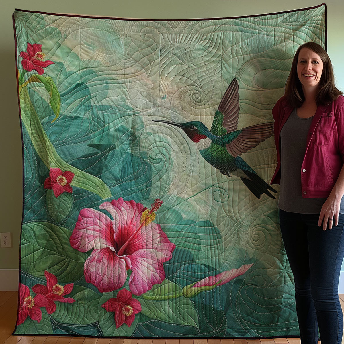 Hummingbird WJ3107023CL Quilt