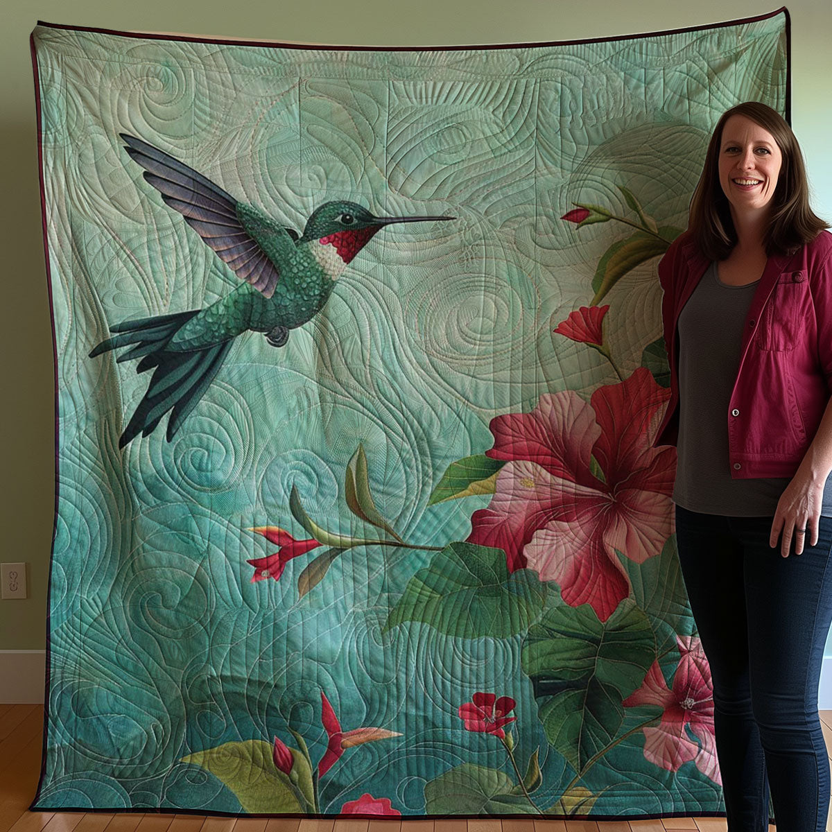 Hummingbird WJ3107024CL Quilt