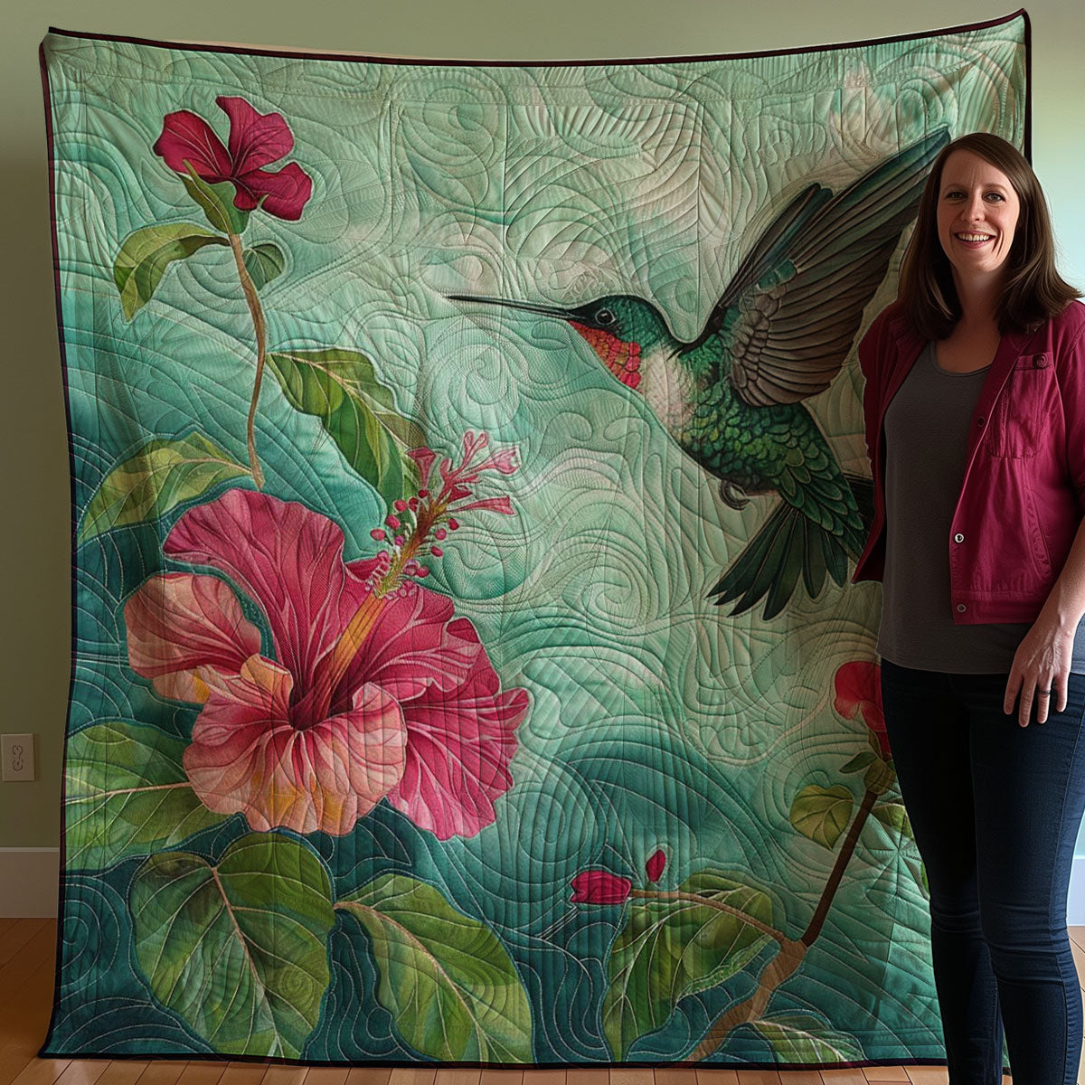 Hummingbird WJ3107026CL Quilt