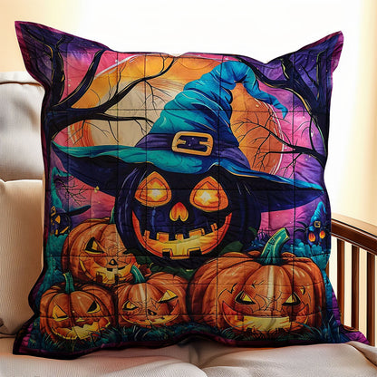 Jack-O'-Lantern WJ0609040CL Quilt Pillow Case