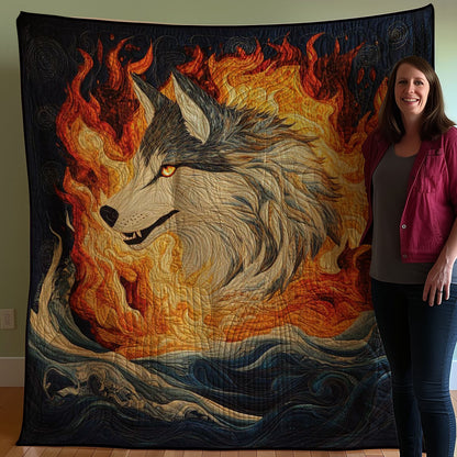 Majestic Wolf WJ0708022CL Quilt