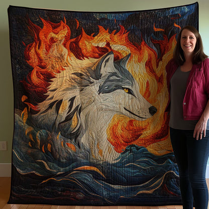 Majestic Wolf WJ0908012CL Quilt