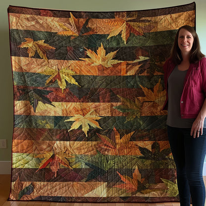 Maple Leaves WJ1007013CL Quilt