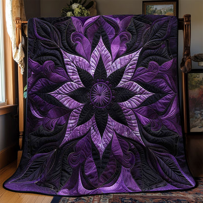 Mystic Purple Bloom WJ0909021CL Quilt