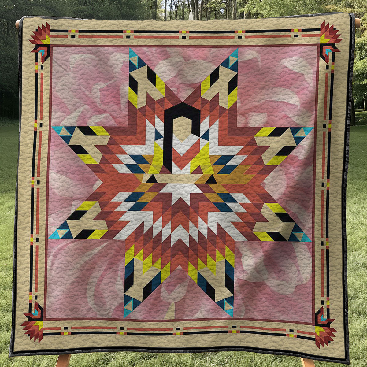 Native American Woman WJ2607015WK Quilt