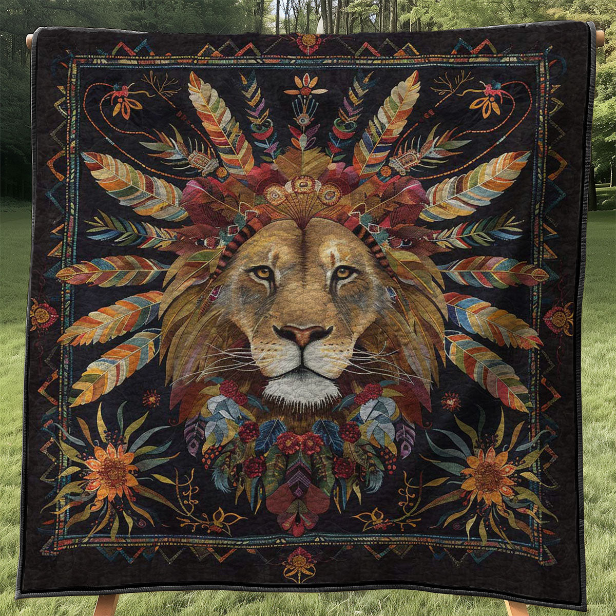 Native Lion WJ2307028CL Quilt