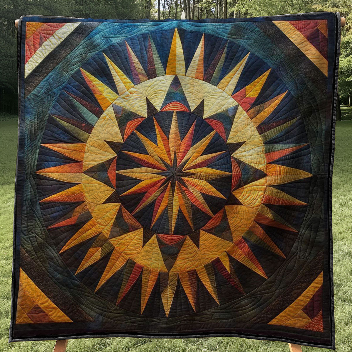 Native Sunburst WJ2307031CL Quilt