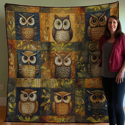 Owl WJ0208022CL Quilt