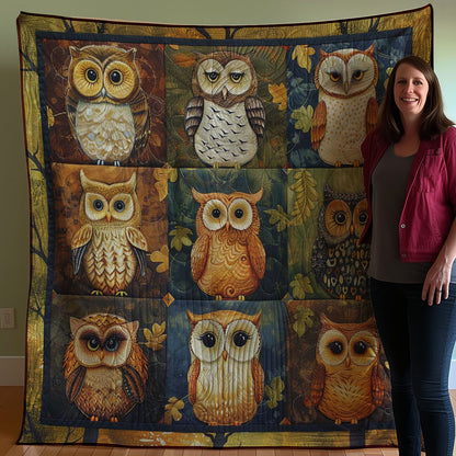 Owl WJ0208023CL Quilt