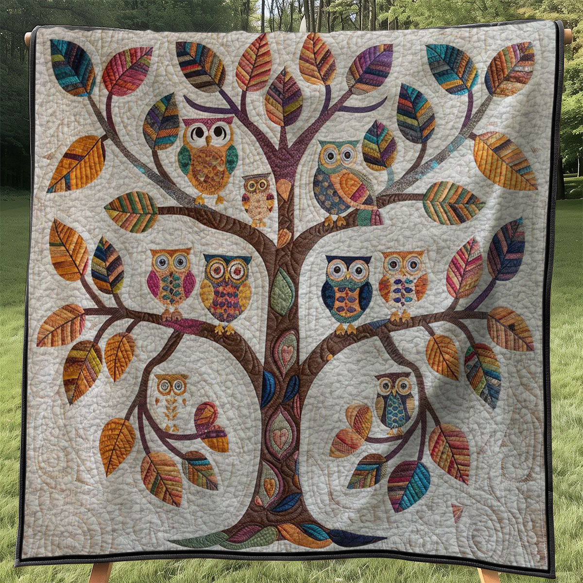 Owl WJ2607020CL Quilt