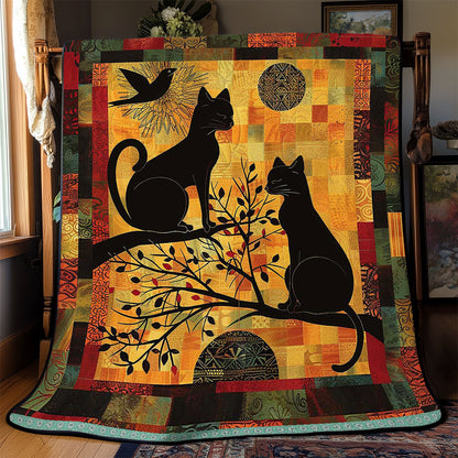 Patchwork Cats WJ1609022CL Quilt