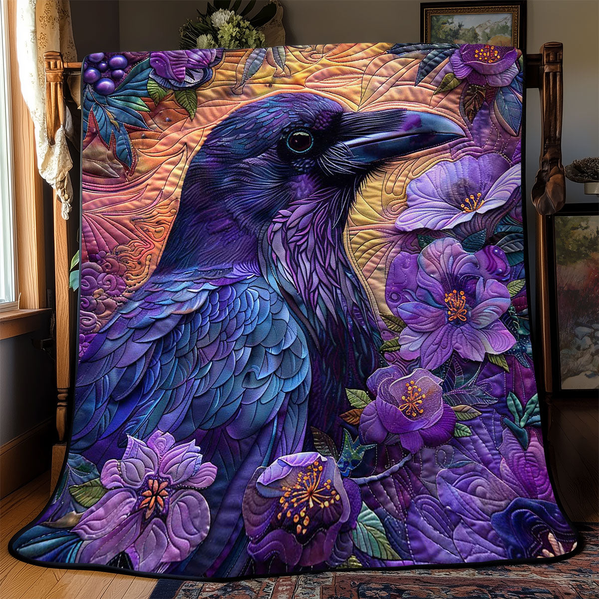 Purple Raven WJ0609022CL Quilt