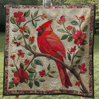 Red Cardinal WJ2607028CL Quilt