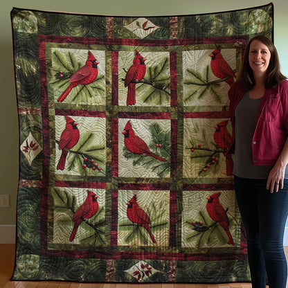 Red Cardinal WJ3107027CL Quilt