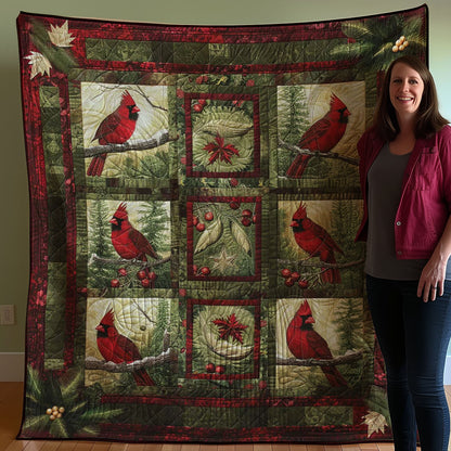 Red Cardinal WJ3107029CL Quilt