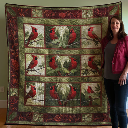 Red Cardinal WJ3107030CL Quilt