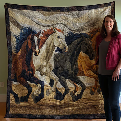 Running Horse WJ0908024CL Quilt