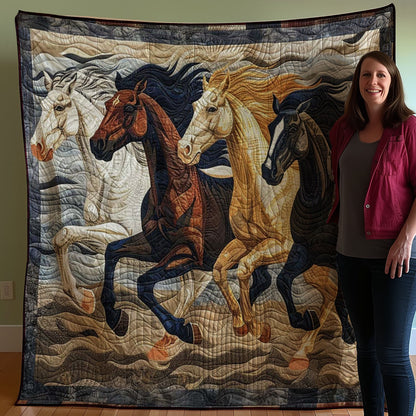 Running Horse WJ0908026CL Quilt