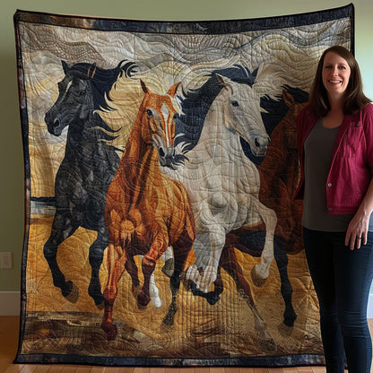 Running Horse WJ1008032CL Quilt