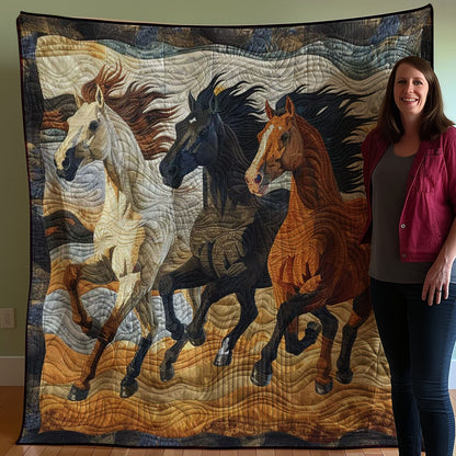 Running Horse WJ1008033CL Quilt