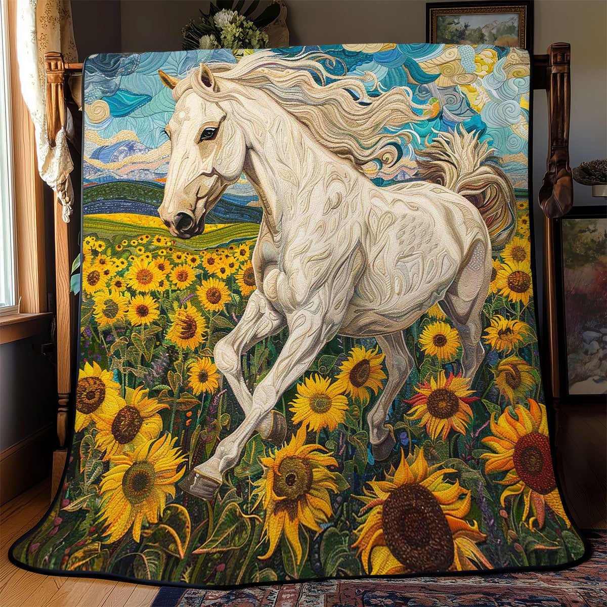 Running Horse WJ1009022CL Quilt
