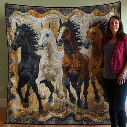 Running Horse WJ1308017CL Quilt