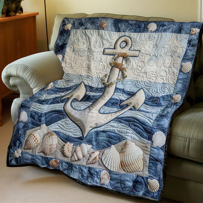 Sail Away Anchor WJ1907033CL Quilt