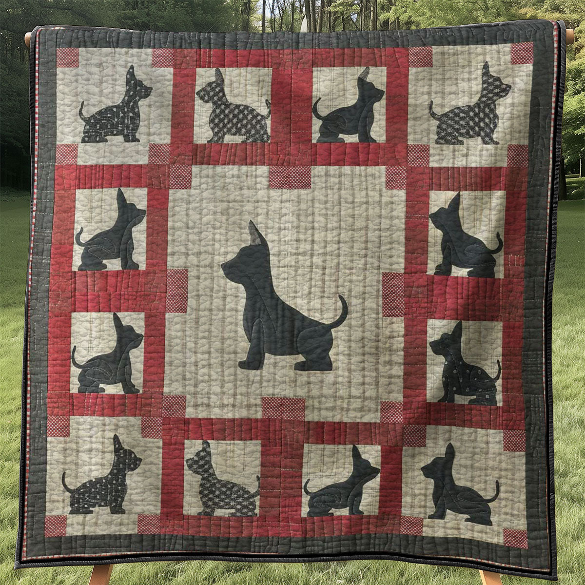 Scottish Terrier WJ2607031CL Quilt