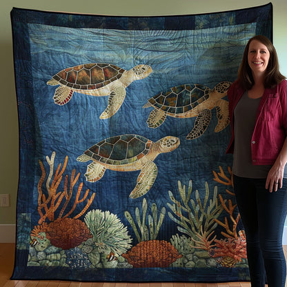 Sea Turtle WJ1807018CL Quilt