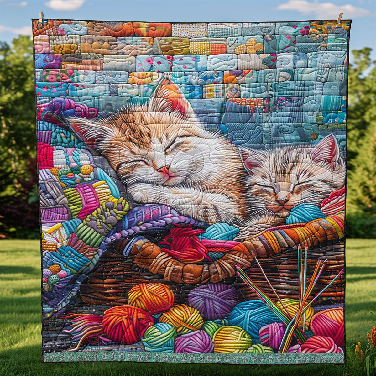 Sleeping Cats WJ2908024CL Quilt