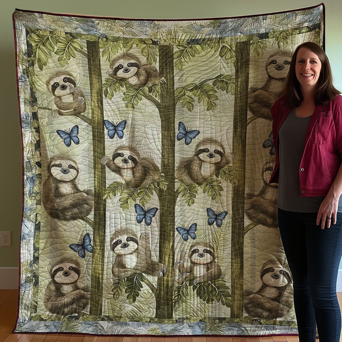 Sloth WJ1107016CL Quilt