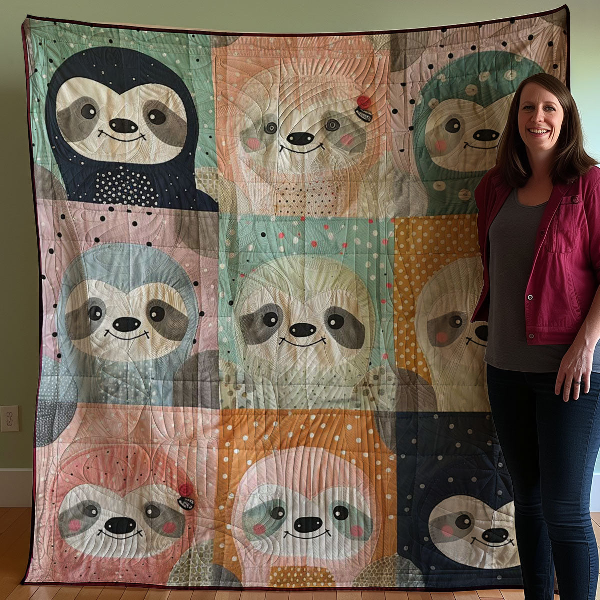 Sloth WJ1207018CL Quilt