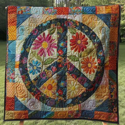 Trippy Hippie Sign WJ2507031CL Quilt