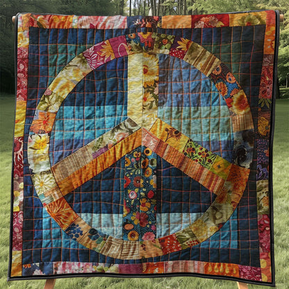 Trippy Hippie Sign WJ2507032CL Quilt