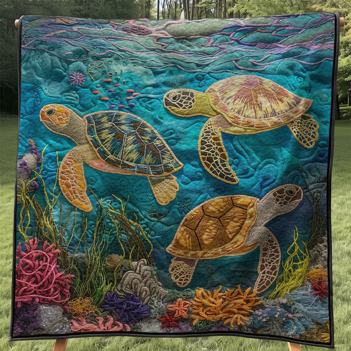 Turtle WJ2607040CL Quilt