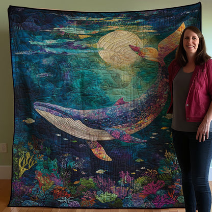 Under The Moon Whale WJ0608038CL Quilt