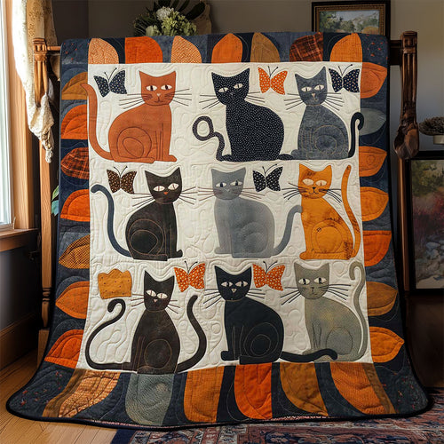 Vintage Cats WJ2108026CL Quilt