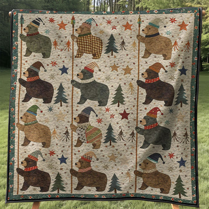 Winter Bear WJ2707039CL Quilt