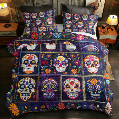 Calavera Sugar Skulls WJ1409029CL Duvet Cover Set