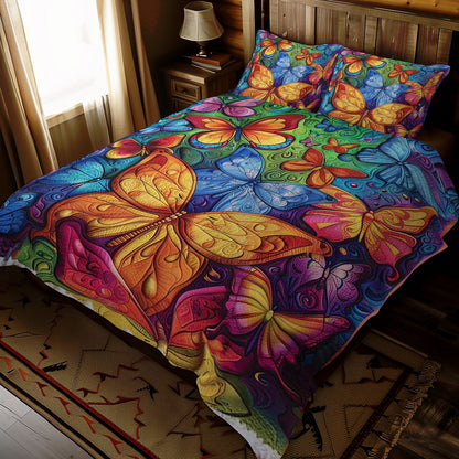 Colorful Butterflies WJ2408029CL Duvet Cover Set