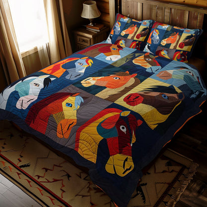 Colorful Horse WJ1608028CL Duvet Cover Set