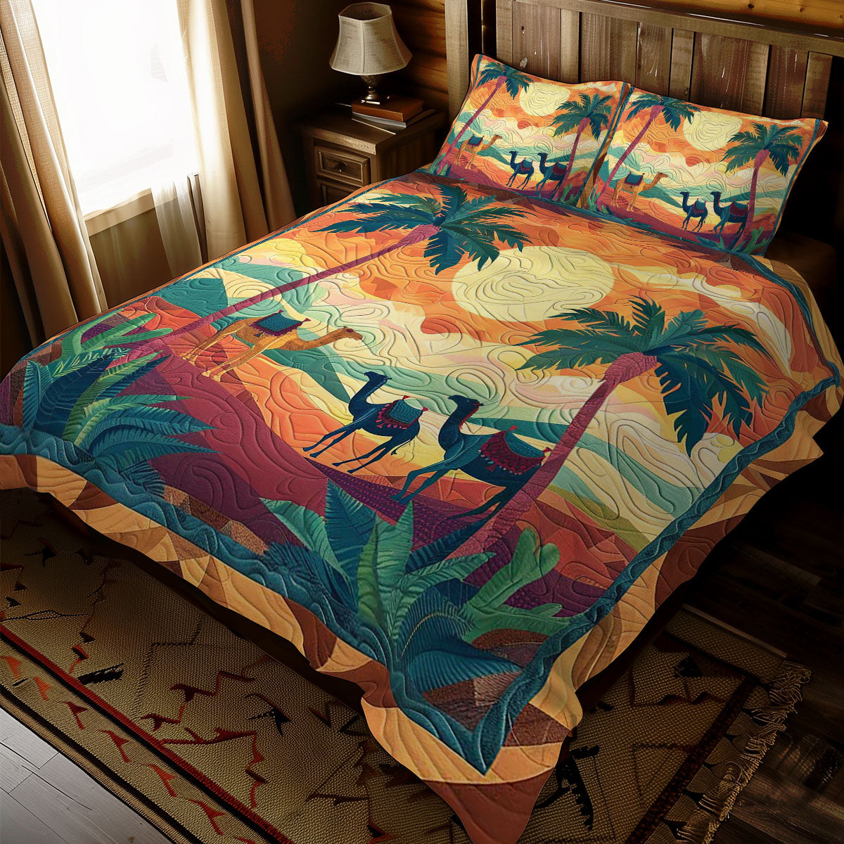 Desert Camel WJ0609029CL Duvet Cover Set