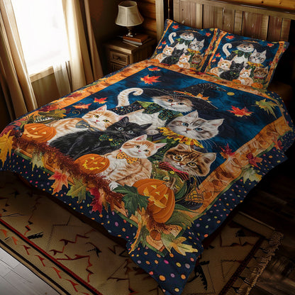 Halloween Cat WJ2908029CL Duvet Cover Set