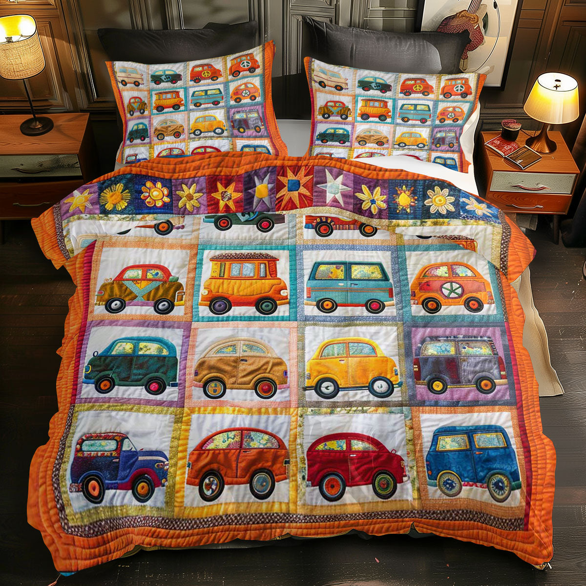 Hippie Van WJ1409034CL Duvet Cover Set