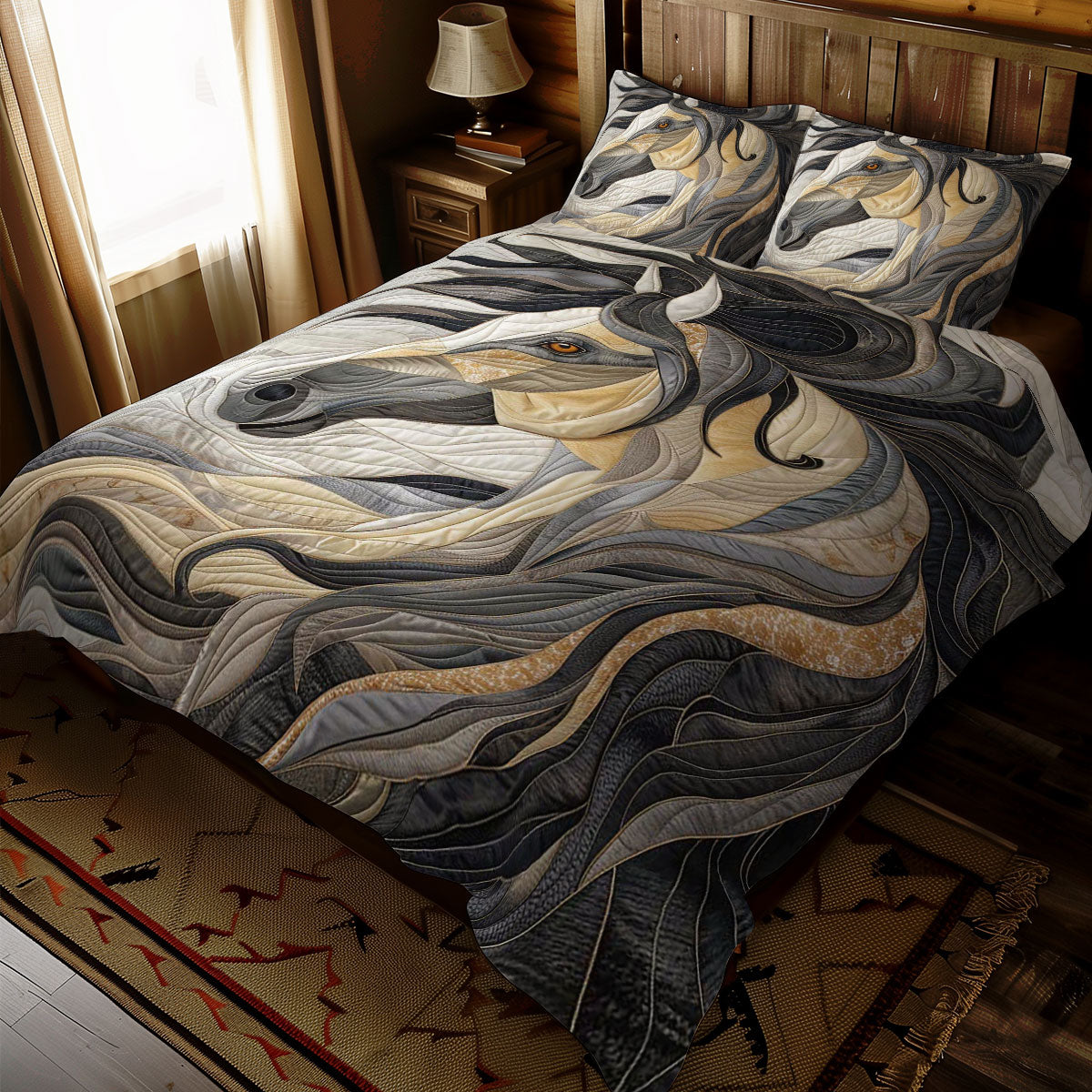 Horse WJ1508028CL Duvet Cover Set