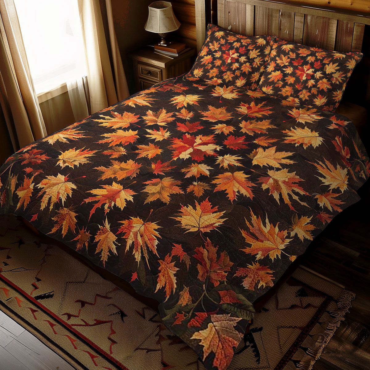 Maple Leaves WJ1107023CL Duvet Cover Set