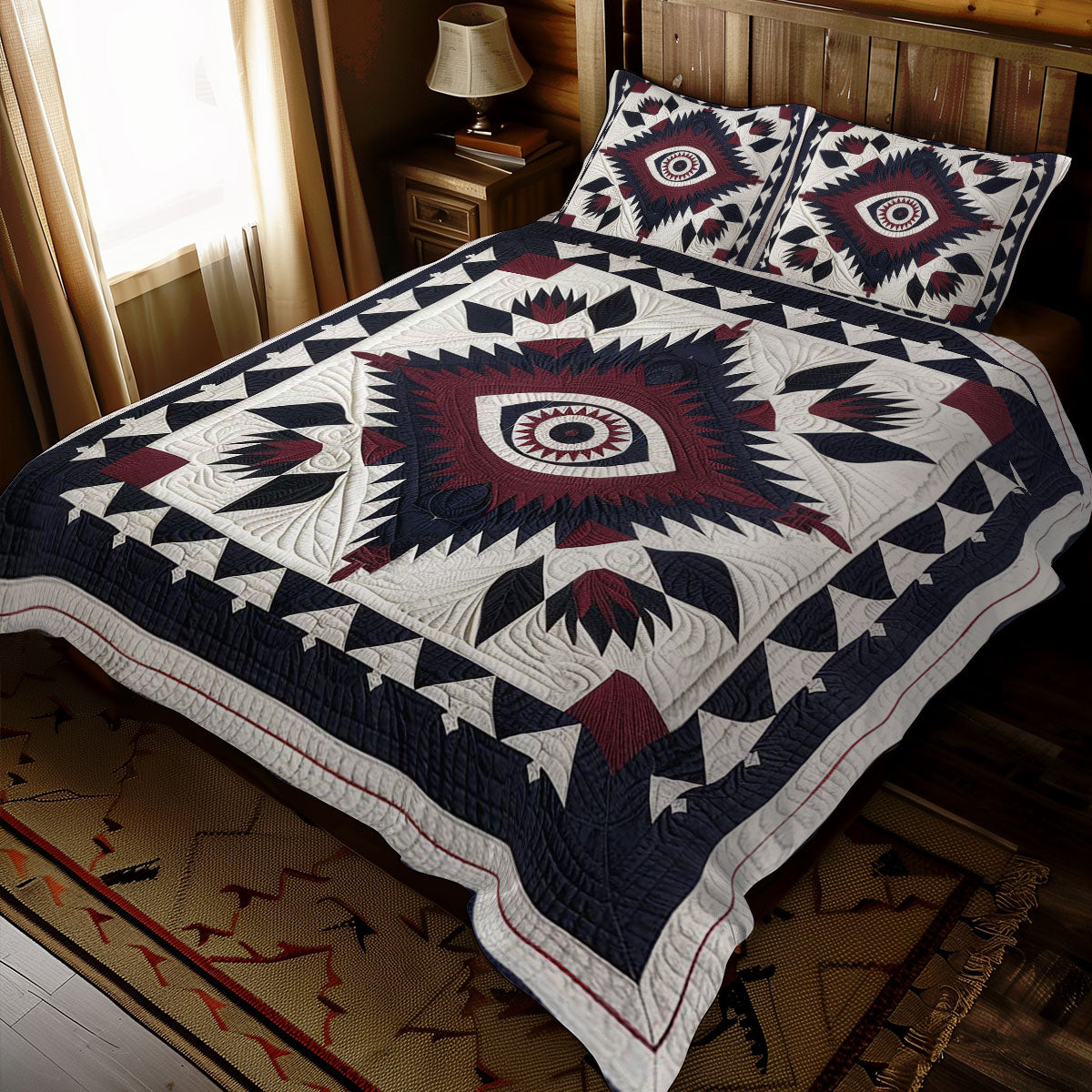 Native American Eye Shaman WJ1207022CL Duvet Cover Set